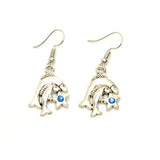 Fashion Trendy Pisces - Zodiac Sign Dangle Earrings For Women / AZAZPS002-ASA