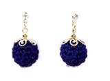 Fashion Handmade Crochet Ball Drops Dangle Earrings for Women / AZERPP010