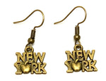 Trendy Fashion State of New York Earrings For Women / AZAENY003-ABR