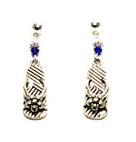 Fashion Trendy Flip Flop Dangle Earrings For Women / AZAEFF002-ASL