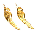 Trendy Fashion Vintage Parrot Dangle Earrings for Women / AZAEAL402-GLD