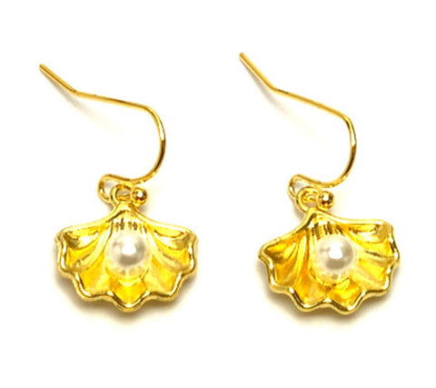 Sea Life Fashion Shell Dangle Earrings for Women / AZAESL511-GPE