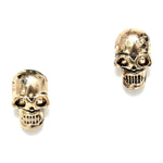 Halloween Skull Stud Earrings / AZERFH349-AGL-HAL