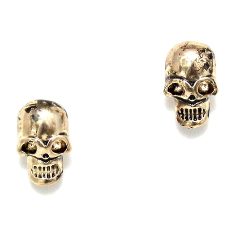 Halloween Skull Stud Earrings / AZERFH349-AGL-HAL