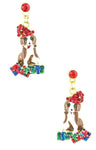 Christmas Puppy Love Earrings / AZERFH140-GMU-CHR