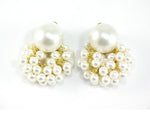 Trendy Fashion Imitation Pearl Clip on Earrings for Women / AZERCO223-GPE