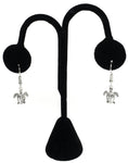 Sea Life Fashion Turtle Dangle Earrings for Women / AZAESL007-ASL