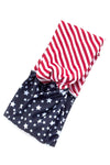 PATRIOTIC USA FLAG DESIGN HEADWRAP / AZFJPB070-RBW-PAT