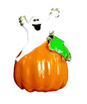 Halloween Fun Ghost & Pumpkin Family Brooch/Pin / AZFJBR208-GOR-HAL