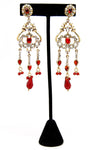 Imitation Designer Victorian Bollywood Earring / AZERVE1001-ARD