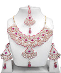 Bollywood Style Indian Imitation Necklace Set / AZBWBR039-GPI