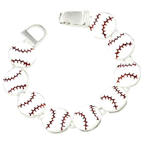 Sport Baseball : Fashion Baseball Bracelet For Women / AZSJBT085-SWR