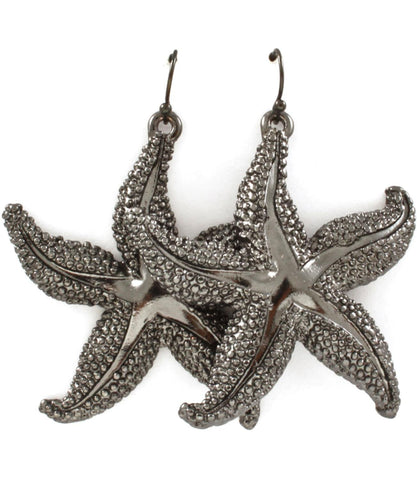 Sea Life / Anchor U-Fringe Earrings / AZERSEA015-HEM