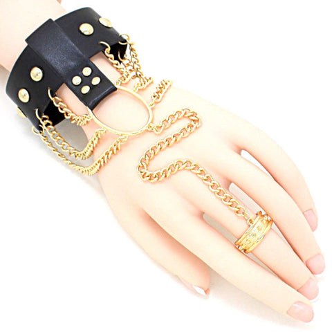 Neinkie Ring Bracelet Hand Chain, Greek Goddess Jewelry Accessories For Women,adjustable Wrist Length Other