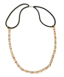 Fashion Trendy Gold HeadBand/Hair Accessory For Women/ AZFJHB019-GCL