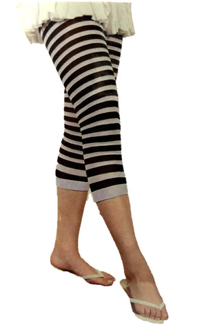 Fashionista Polyester Spandex Footless Leggings