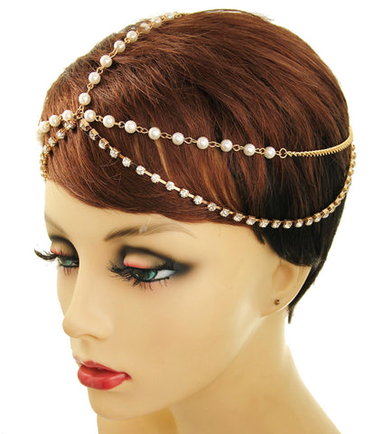 Extravagant Head Chain, Head Pieces, Head Jewelry For Women