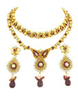 Arras Creations Designer Imitation Necklace Set for Women / AZINDN013-GRD