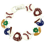 Sport Baseball : Fashion Baseball Bracelet For Women / AZSJBT837-SMX