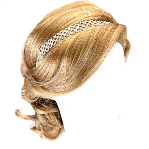 Bubbly Rhinestone Stretch Headband/Hair Accessory For Women / AZFJHB832-SCL