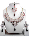 Bollywood Style Indian Imitation Necklace Set / AZBWBR056-GGR