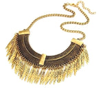Arras Creations FAshion Trendy Vintage Choker Necklace Jewelry For Women/AZFJVI001-AGL