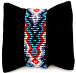 Handmade Seed Bead Net Bracelet / AZSEBR001-MUL