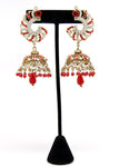 Imitation Designer Victorian Zhumka Bollywood Earring / AZERVE4007-GRD