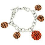 Fashion Sport Basketball : Charm Bracelet For Women / AZBRCH833-3HY
