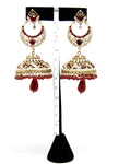 Imitation Designer Victorian Zhumka Bollywood Earring / AZERVE4006-GRD
