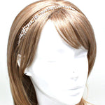 Rhinestone Crystal Stretch Headband/Hair Accessory For Women / AZFJHB801-GCL