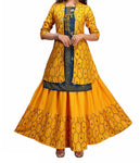 Designer Super Fancy Kurti Jacket With Skirt  / AVBJ001-MUS