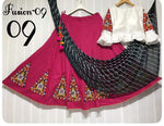 Elegant but Traditional Dandiya Dress / DDAG003-PBW