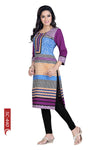 Gracefully Gypsy VariHued Cotton Designer Long Tunic SC440-2