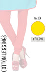 Cotton Leggings Yellow CL24