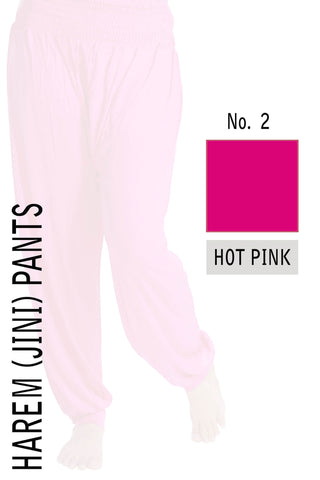 HaremJini Pants Hot Pink JN02