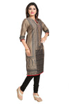 Secret Shimmer Cotton Silk Formal Wear Tunic For Women MM138-1